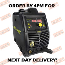 CROSSARC 201MF 200AMP MIG WELDER MULTI PROCESS MIG/TIG/STICK WELDER 240V