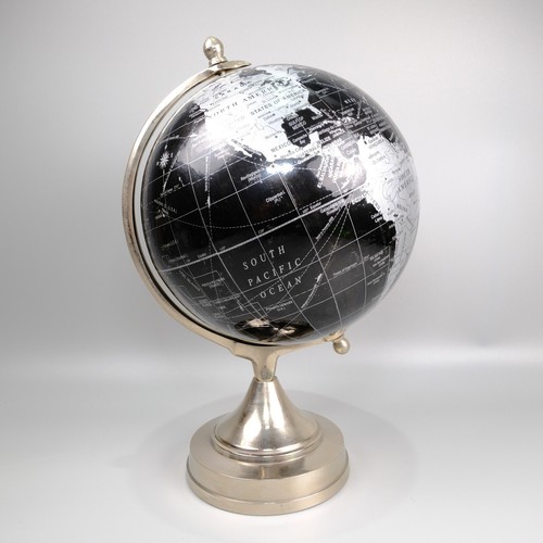 Black silver rotating - black,