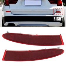Bumper reflector car taillight 63147217316 ABS RED rear bumper? rod reflector