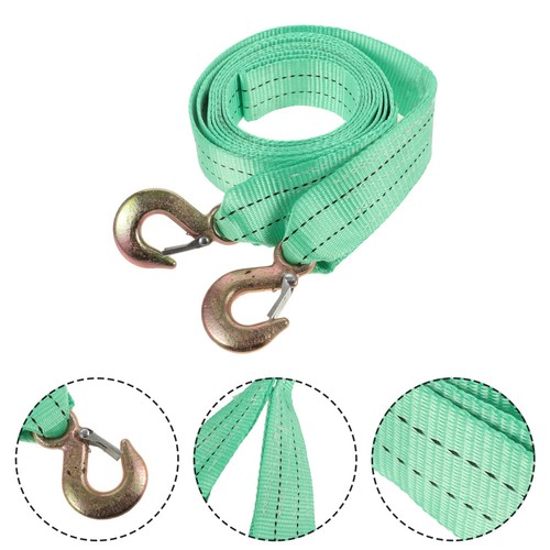 Durable tow strap - strap, hook