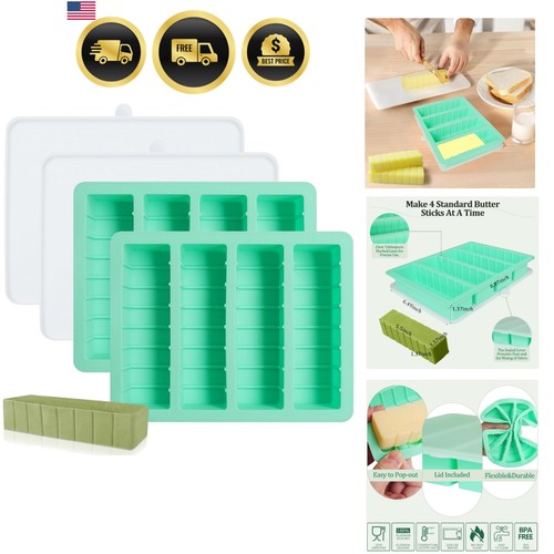 2pack butter silicone mold - silicone,