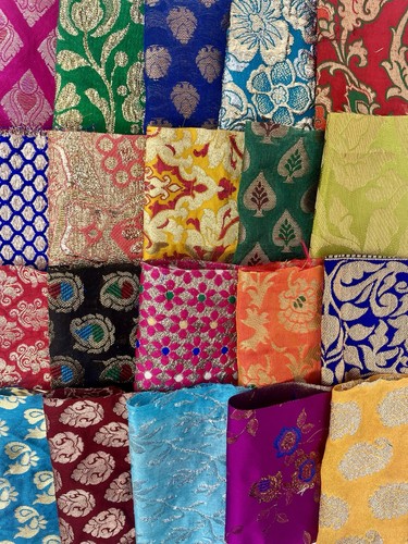 Indian brocade scrap - indian,