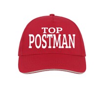 Postman Baseball Hat Cap Gift Present Thank you World's Best Mailman Postie