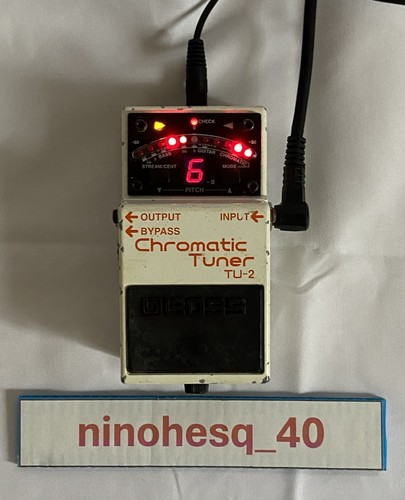 Boss chromatic tuner - boss,
