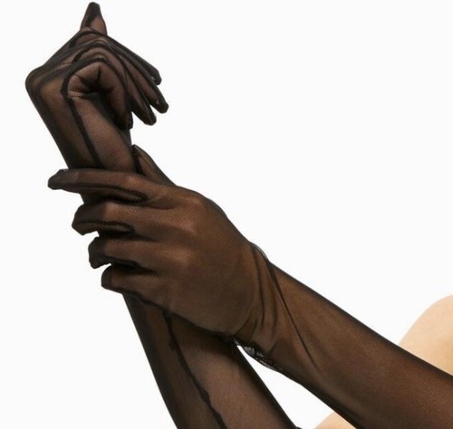 1920s flapper long gloves