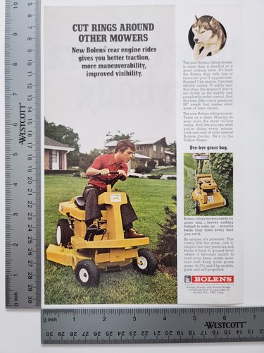 Bolens riding mower authentic - mower,