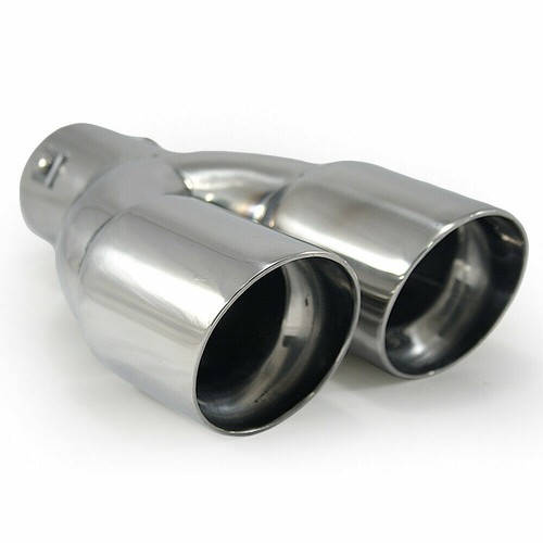 Twin exhaust tip trim pipe - exhaust,