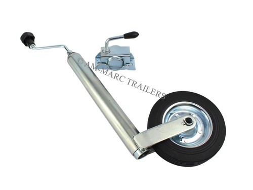 Jockey wheel with clamp - wheel,