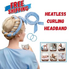 Heatless Curling Rod Headband