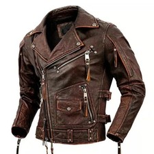 Men’s Distressed Brown