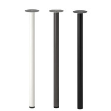 IKEA ADILS Table Legs White 70cm – Sturdy Steel Desk/Table Support Adjustable