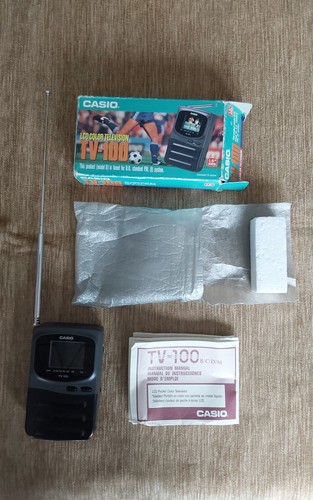 Casio 100 mini - tv-100, colour