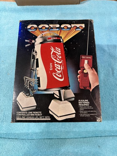 1970 coke cobot r2 - cobot, r2-d2