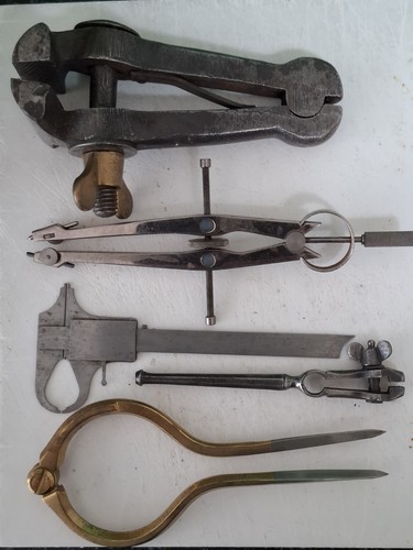 Starrett vintage tool lot - starrett,