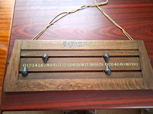 Riley wooden hanging - c.j.,