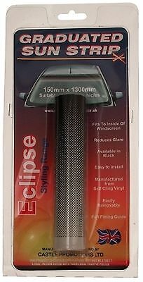 Anti glare sun strip - strip, graduated