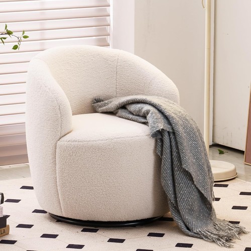 Ivory teddy swivel - ivory,
