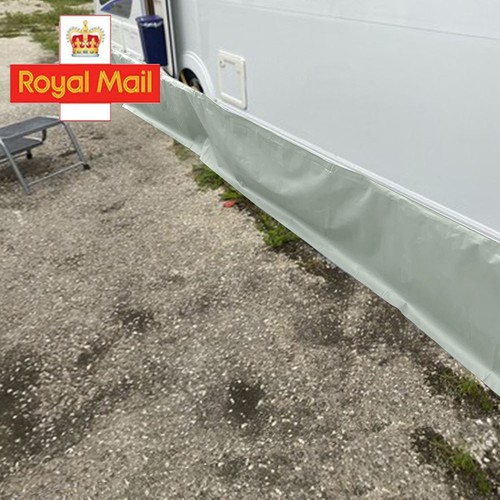 Caravan awning draught - awning, skirt