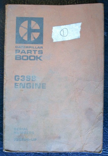 Caterpillar g398 diesel - caterpillar,