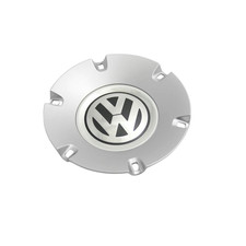 VW Eos Passat B6 B7 06-11 Wheel Center Hub Cap Diamond Silver Genuine 3C0601149Q