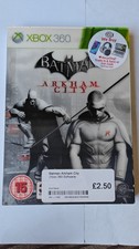 Batman Arkham City (Xbox 360, 2011) With Lenticular Sleeve 