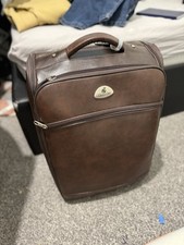 Vintage Brown Leather Rolling