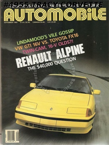 September 1987 automobile - automobile, vw