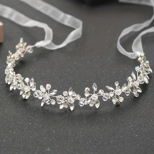 Handmade crystal hair vine - handmade,