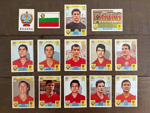 World cup 1970 - panini, mexico