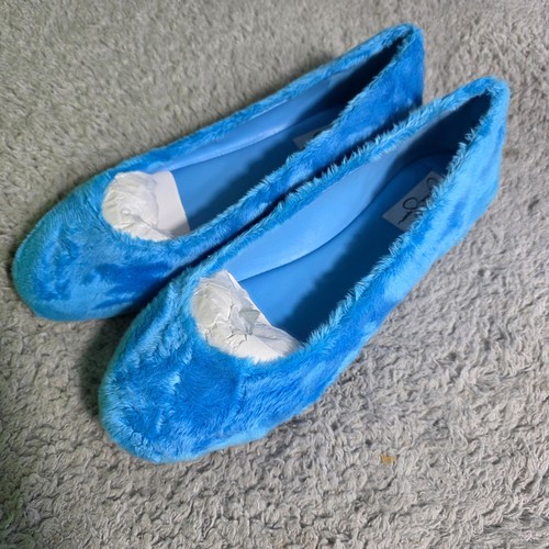 Jessica simpson fuzzy blue - jessica,