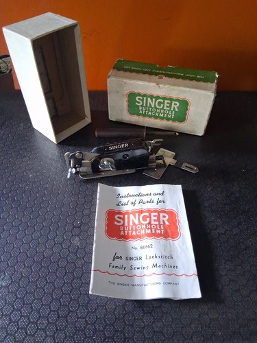 Singer buttonhole attachment - singer,
