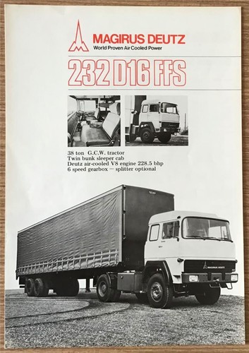 Magirus deutz 232 d16 - magirus,