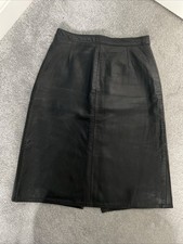 Real Leather Black Pencil