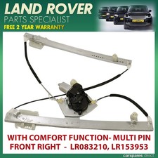 LAND ROVER DISCOVERY 5 L462 2016-2024 FRONT RIGHT DRIVERS SIDE WINDOW REGULATOR