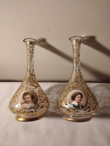 Antique moser portrait - moser,