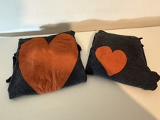 Wildfox Sparkle Heart Pullover