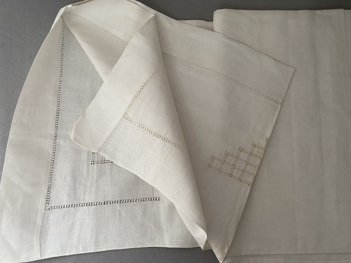 Vintage italian flat sheet - vintage,