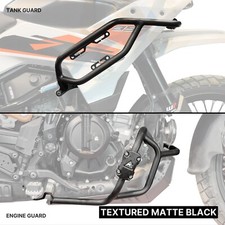 Crash Guard fits 2025 KTM 390 Adventure X/S | Textured Matte Black | Auto Engina