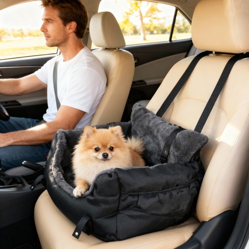 Pawhut dog car - dog, small