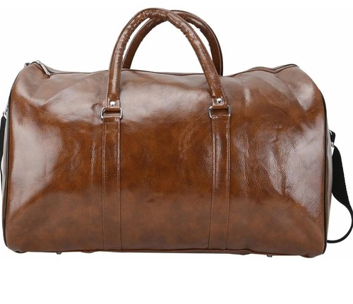 Vintage faux leather - faux, duffle