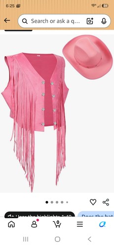 Pink cowgirl hat - hat, and