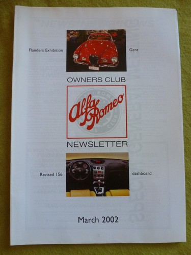 Alfa romeo owners club news - owners,