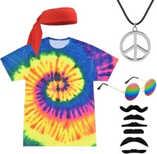 10 Pcs 60s 70s 80s Fancy Dress