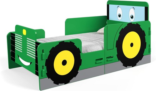 Tractor themed junior bed - tractor-themed,