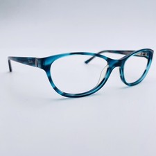 FCUK eyeglasses BLUE CAT EYE glasses frame MOD: RUBBED AWAY