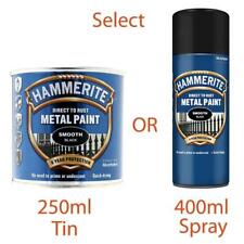 Hammerite Direct To Rust Quick Drying Metal Paint - All Colour 250ml - 400ml