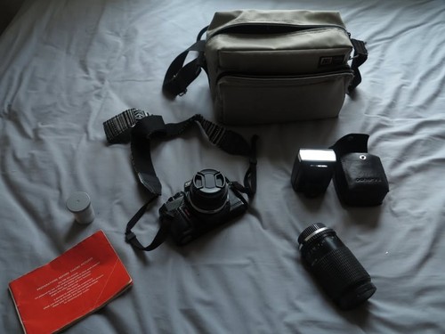 Olympus om40 with bag - om40, and