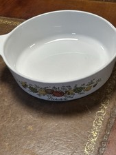 Vintage Pyrosil Provenance Made In The Netherlands L’Echalote Casserole Dish