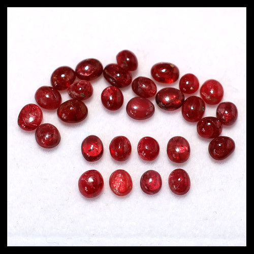 Natural red spinel - 28,