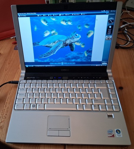 Retro dell xps m1330 laptop - retro,